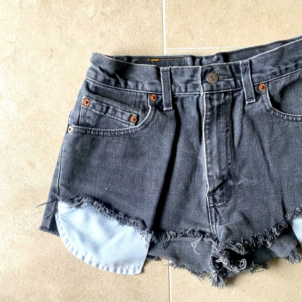 Levi’s Black Vintage Wash Shorts